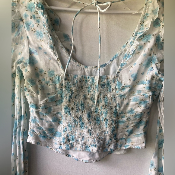 Free People Another Life Printed Top - Picture 4 of 6